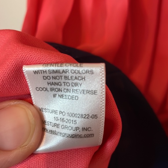 lilt Sheer overlay dress Sz 10 - Picture 8 of 8